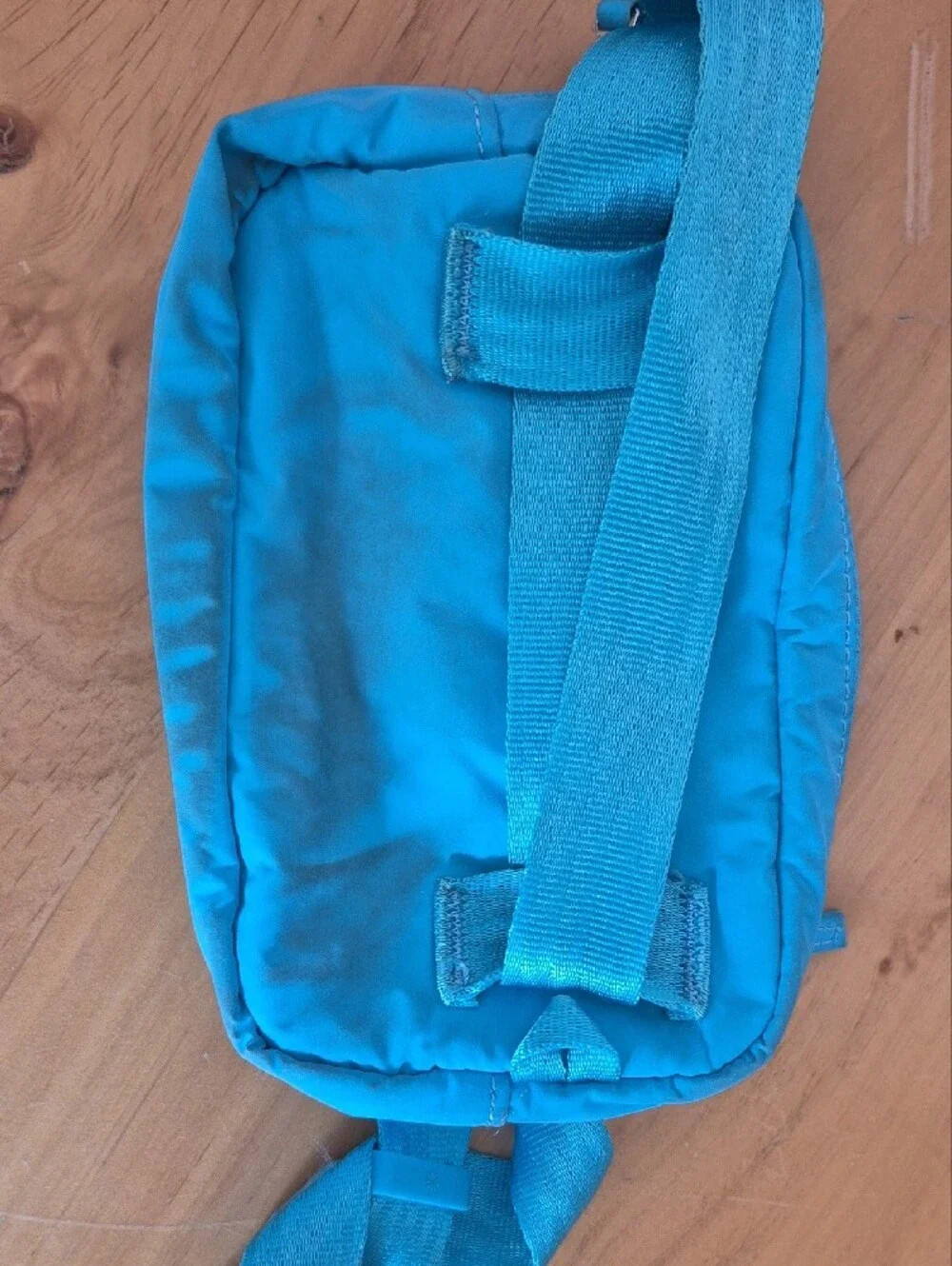 Athleta Bright Teal Blue Nylon Waist Pack
